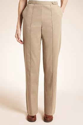 Classic Collection Pure Cotton Twill Pull On Chinos