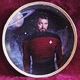 Star Trek: The Next Generation Plate: Commander William T. Riker