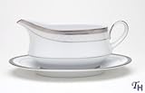 IMAGE OF Noritake Portia 2-Piece Gravy Boat with Saucer