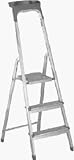 Leifheit #73090 55' 3 Step Aluminum Ladder