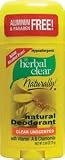 Herbal Clear Deodorant Stick - Unscented (2.65 oz)