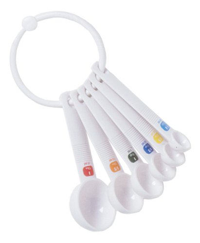 TALA PLASTIC MEASURING SPOONS  SET 6 0/12