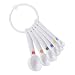 TALA PLASTIC MEASURING SPOONS  SET 6 0/12
