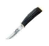 Pheasant, Buffalo Horn Handle, Leather Sheath