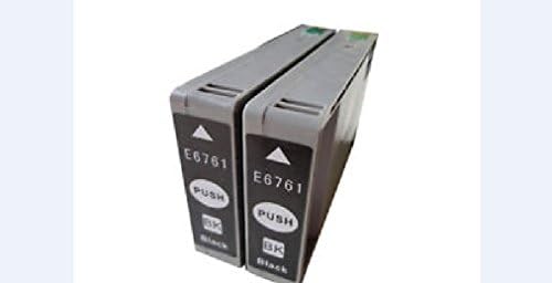 Inkforever 2 pack black Ink Cartridges for Epson Replacement for 676xl Compatible with Wp-4520 Wp-4530 Wp-4533 Wp-4540 Wp-4590 Wp-4010 Wp-4020 Wp-4023 Wp-40901 2pack(2bk)