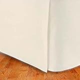 MARRIKAS 300TC Egyptian Cotton QUEEN Bed Skirt SOLID IVORY