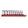 GearWrench 80303 10 Piece 1/4-Inch Drive 6 Point Standard SAE Socket Set