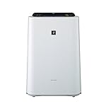 シャープ 加湿空気清浄機 プラズマクラスター搭載 ホワイト KC-E50A1-W