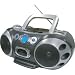 Emerson PD9814 Portable CD Player with Digital Display, AM/FM Stereo Radio, and Stereo Cassette Recorder