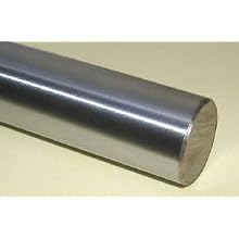 Linear Motion 6 mm Shaft, 30" Length, Chrome Plated, Case Hardened, Metric