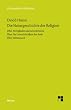 Die Naturgeschichte der Religion: �ber Aberglaube und Schw�rmerei. �ber die Unsterblichkeit der Seele. �ber Selbstmord