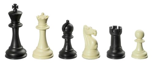 Philos 2015 - Schachfiguren Nerva, KH 95 mm, Kunststoff recycled im Polybeutel