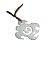 Surfer Necklace Carved Bone Honu Pendant