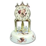 Waltham Anniversary Clock (Pair of Angels)