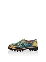 Isabelle Jaquelin Zapatos Monkstrap Gr33N (Verde)