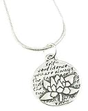 Kevin N Anna Small Lotus / Self-Confidence Necklace