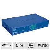 TRENDnet 8-Port 10/100Mbps PoE Switch (4x 10/100, 4x 10/100 PoE) TPE-S44