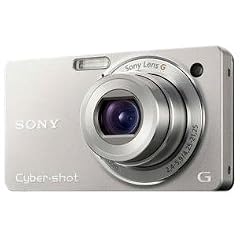 Sony DSC-WX1 Digitalkamera (10 Megapixel, 5-fach opt. Zoom, 6,9 cm (2,7 Zoll) Display, 24mm Weitwinkel, D�mmerungsmodus) silber