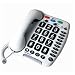 Geemarc Telecom Amplipower 50 Corded Phone - White