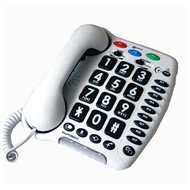 Geemarc Telecom Amplipower 50 Corded Phone - White