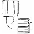 Flair It 16816 Female Pipe Thread Swivel Elbow
