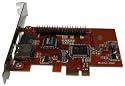 Kingwin U2PCI-2 3-Port eSATA and IDE PCI Express Card - 2 External SATA Ports, IDE Header, PCIe 1.0 x1, SATA 2.0, 3.0 GB/s, RAID Support, FIFO, Vista Compatible