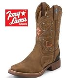Tony Lama Women's Stars 7B