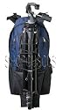 New AW Photo Video DSLR Digital Camera Backpack Bag w/Adjustable-Divider TRIPOD 200mm-LENSES-Navy