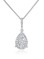 Revoni Conjunto de cadena y colgante oro blanco 18 ct