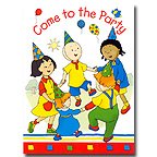 Caillou Party Invitations - 8 per pack