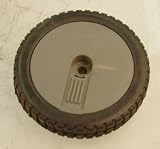 4 Pack of Murray Lawnmower Parts<br>8 Wheel, Plastic, 2 wide, 1/2 bore, 1-3/8 bore length, Gray, 774012