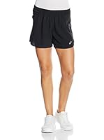 Asics Short W'S Fujitrail Woven 5.5-Inch (Negro)