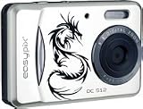 Easypix DC512 Digitalkamera 5 Megapixel Tribal-Design silber - 