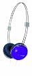 Zumreed ZUM-80291 Airily Portable Headphones (Violet)