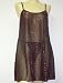  : Contessa Di Roma sheer metallic print chemise with matching string bikini