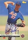 Kirk Pressley, GCL Mets - Mets Affiliate Autographed Card