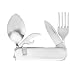 Camp Tool with Knife, Fork, Spoon and Can Opener