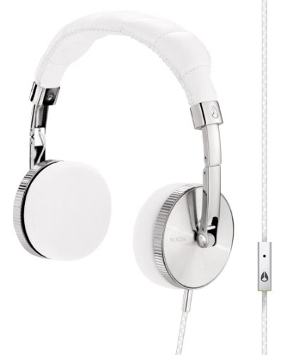  Nixon Nomadic Mic Headphones White HP, One Size 