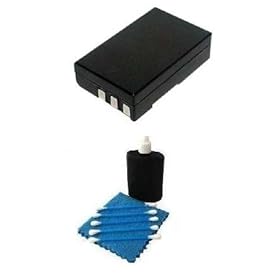 SAVEoN Replacement Extended Long Life Nikon EN-EL20 for Nikon 1 J1 Mirrorles Digital Camera + Camera Cleaning Kit