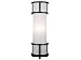 Kenroy Home Totem 30 Inch Table Lamp With Oil Rubbed Bronze Finish And White Patterned Shade