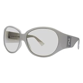 FENDI FS457 105 WHITE PLASTIC SUNGLASSES