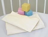 Elegance Round Bassinet Extra Sheets - 2 pk - Ecru