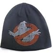 Ghostbusters Movie Beanie Hat - "No Ghosts" Printed Logo Skull Cap