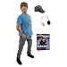Singing Sensation Justin Bieber Street Style Doll Dressed in Blue Tee with Jeans & Hat