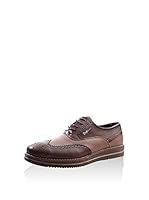 Deep Corner Zapatos de cordones 460-Kahverengi Vizon-40 (Marrón)