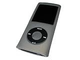 Review iGadgitz NANO4GRY / SILVER Silicone Skin Case Cover for Apple iPod Nano 4th Gen Generation 4G new Nano-Chromatic 8gb & 16gb + Screen Protector & Lanyard