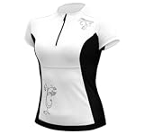 Berkner Damen Fahrradtrikot Funktionsshirt aus *Silver bion forte und Piqua Material* mit Reißverschluß 