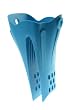 Fusionbrands Fingertongs 7-inch Silicone Wearable Cooking Tongs, Blue