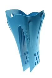 Fusionbrands Fingertongs 7-inch Silicone Wearable Cooking Tongs, Blue