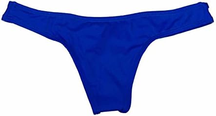Femme Jolie Women's Ultra Cheeky Scrunched Bottom Large (Sizes 8-10) Royal Blue